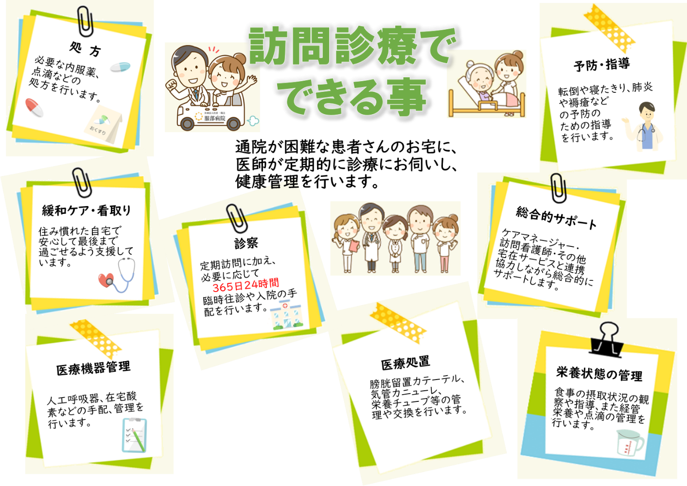 訪問診療でできること