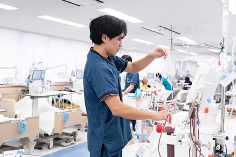 呼吸療法業務のイメージ