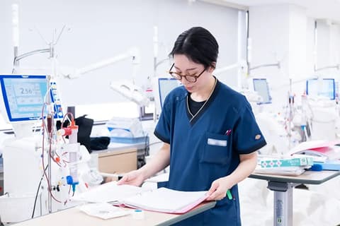 内視鏡業務・シャントPTA介助業務のイメージ